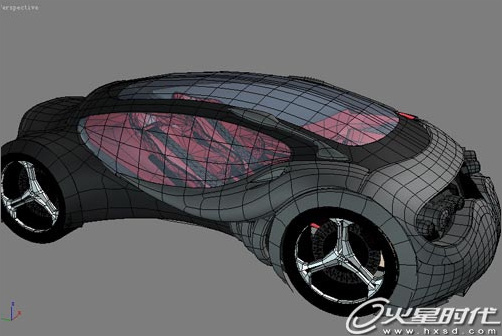 3Dsmax制作“中国风”概念跑车