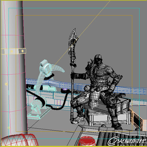 3DS Max教程:塑造网络游戏人物角色 