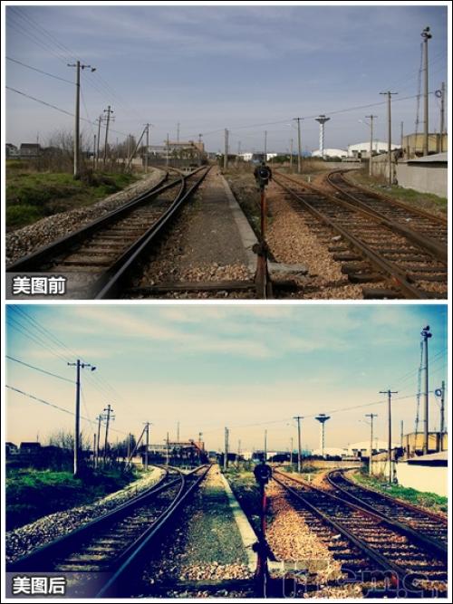 用美图秀秀轻松打造怀旧复古风图片