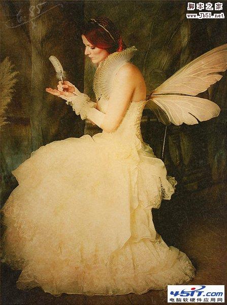 美图秀秀创意之欧洲宫廷式复古壁画