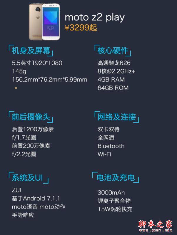 moto z2 play值得买吗?联想moto z2 play性能/外观/系统/拍照/续航全面评测图解