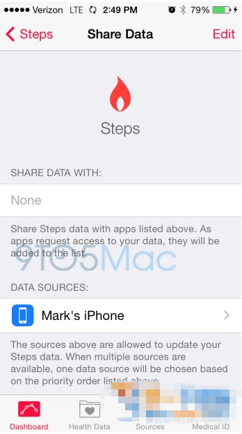 iOS8 新功能Health更新了什么？