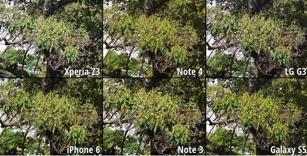 拍照样张盲测:Note 4完胜iPhone 6