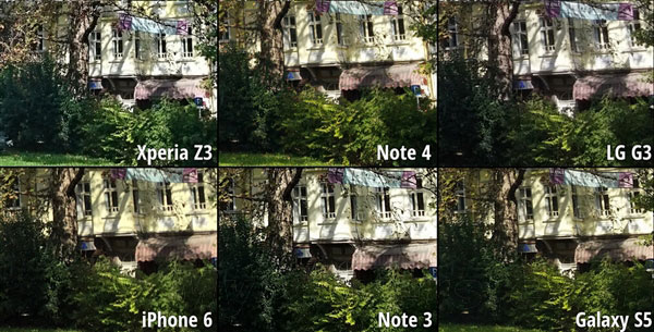 拍照样张盲测:Note 4完胜iPhone 6