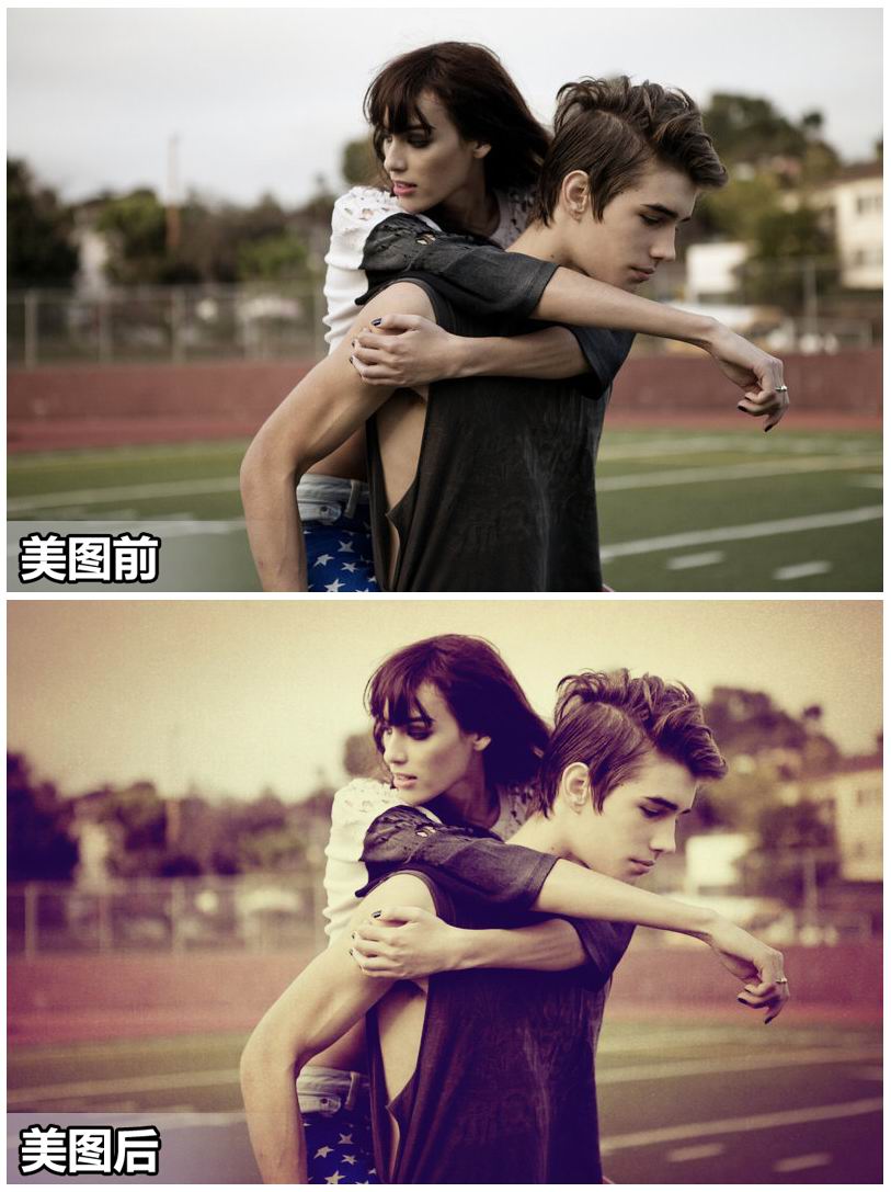 美图秀秀打造华丽复古色调 并非单纯怀旧 三联教程