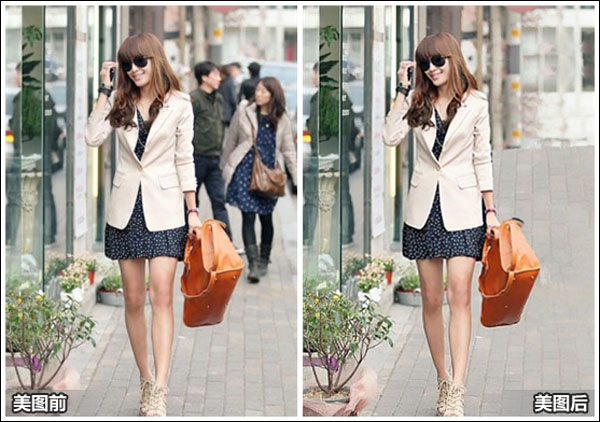 美图秀秀让抢镜路人去无踪 独做画面焦点 三联教程