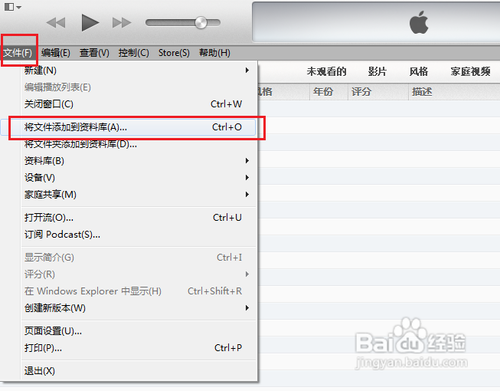 iPhone4S如何导入电影