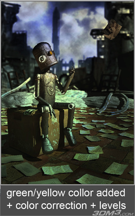 3Dsmax教程：制作3D机器人的完整过程