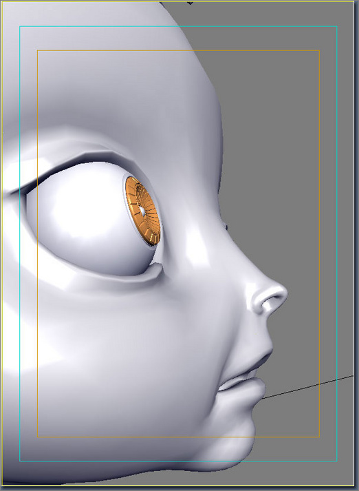 3DS Max制作可爱的大眼睛的机器娃娃