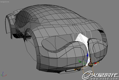 3Dsmax制作“中国风”概念跑车