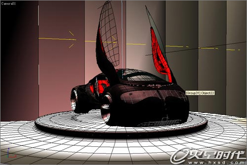 3Dsmax制作“中国风”概念跑车