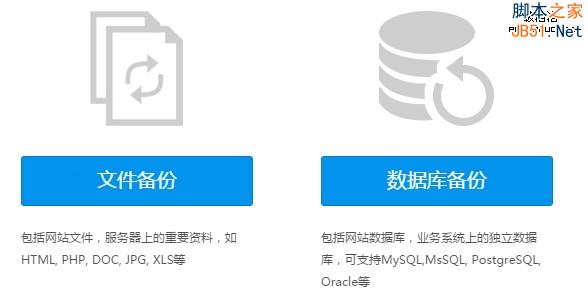 多备份支持网站文件、数据库自动备份;