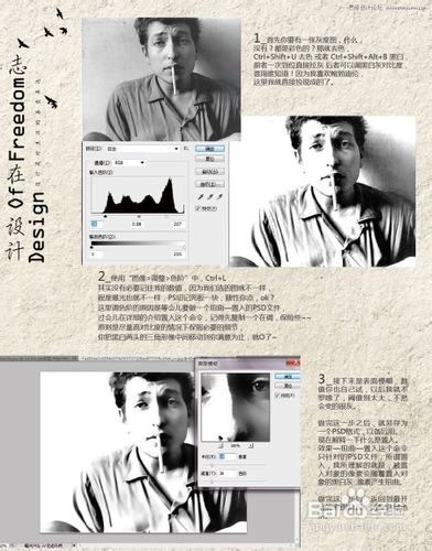 PhotoshopCS5打造半调网纹风格人物图像效果