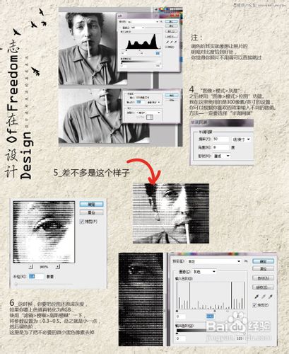 PhotoshopCS5打造半调网纹风格人物图像效果