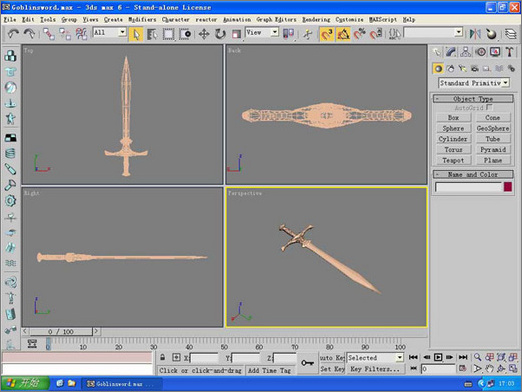 3Ds max打造《魔兽天下》片头