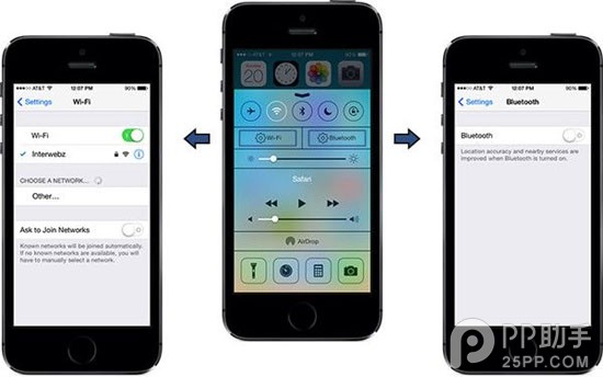 插件CCWirelessPreferences：迅速设置蓝牙Wifi