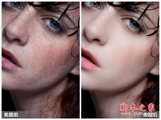 美图秀秀人像特效 一键美肤效果出众 三联