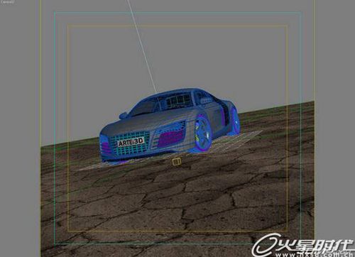 3dsmax打造荒漠游行侠奥迪R8