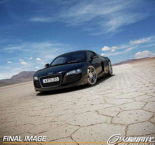 3dsmax打造荒漠游行侠奥迪R8
