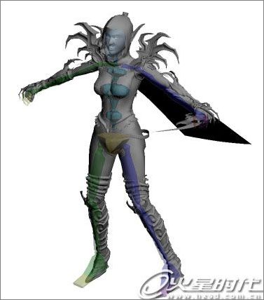 3DS Max教程:制作血精灵盗贼