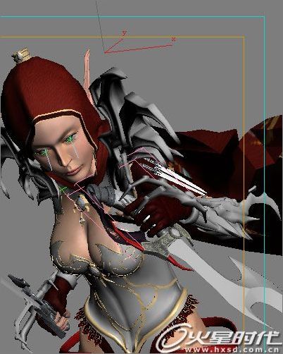 3DS Max教程:制作血精灵盗贼