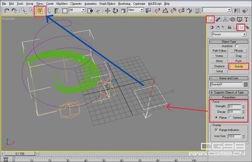 3DS MAX教程:打造炫彩紫光效果