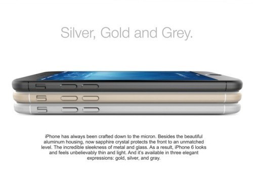 iOS 8的新归宿 惊爆iPhone 6官方宣传图 