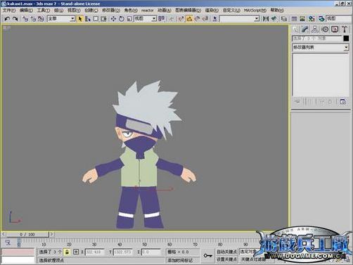 3dsmax实例教程:打造Q版忍者角色_脚本之家jb51.net转载
