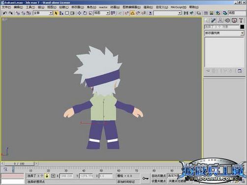3dsmax实例教程:打造Q版忍者角色_脚本之家jb51.net转载