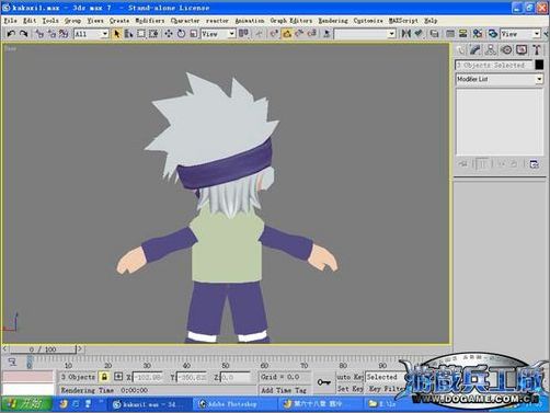 3dsmax实例教程:打造Q版忍者角色_脚本之家jb51.net转载