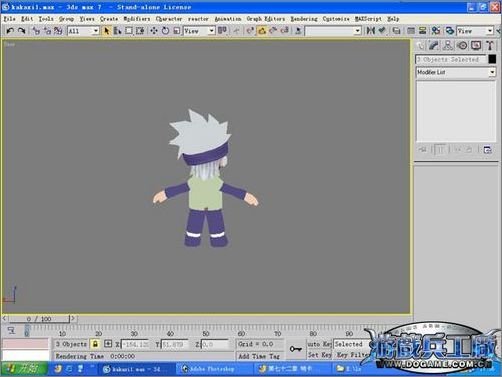3dsmax实例教程:打造Q版忍者角色_脚本之家jb51.net转载