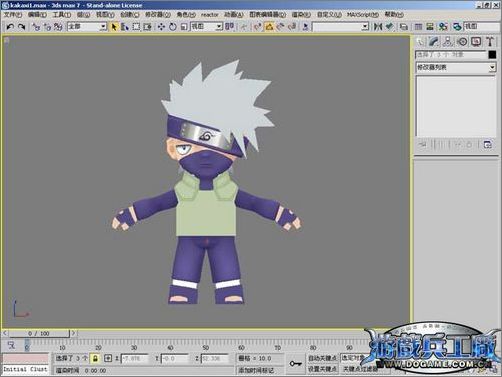 3dsmax实例教程:打造Q版忍者角色_脚本之家jb51.net转载