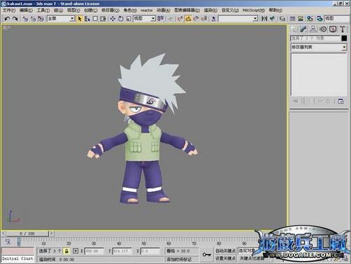 3dsmax实例教程:打造Q版忍者角色_脚本之家jb51.net转载