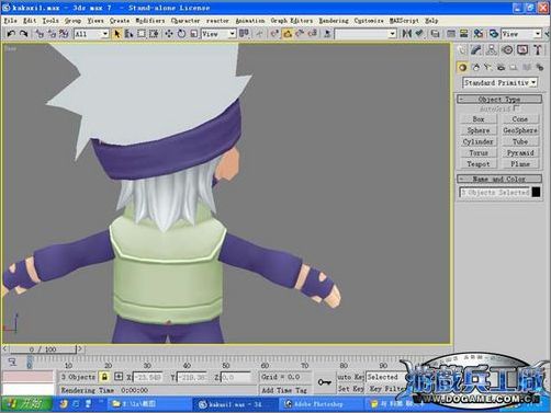 3dsmax实例教程:打造Q版忍者角色_脚本之家jb51.net转载