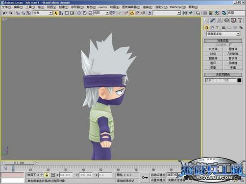 3dsmax实例教程:打造Q版忍者角色_脚本之家jb51.net转载