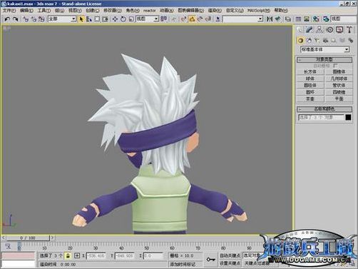 3dsmax实例教程:打造Q版忍者角色_脚本之家jb51.net转载