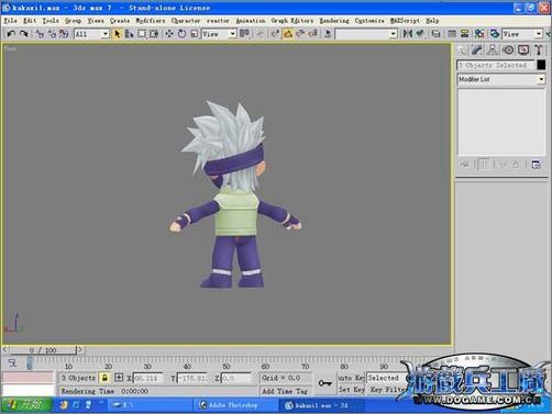 3dsmax实例教程:打造Q版忍者角色_脚本之家jb51.net转载