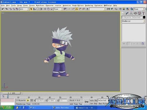 3dsmax实例教程:打造Q版忍者角色_脚本之家jb51.net转载