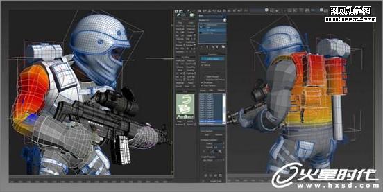 3ds Max打造Q版反恐警察玩具人偶