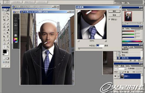 3DSMAX打造黄晓明版《上海滩》的许文强