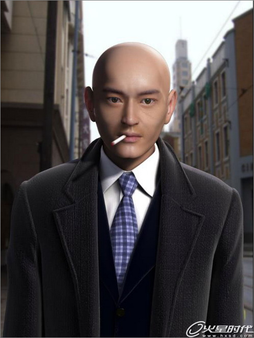 3DSMAX打造黄晓明版《上海滩》的许文强