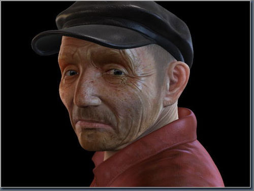 3DS MAX和ZBrush建造写实的乡村渔夫人物建模