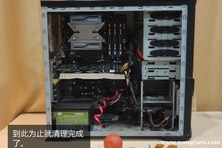将清理干净的板卡组装好