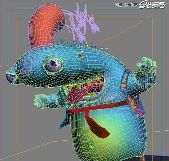 用3ds Max制作吓人的外星小怪物