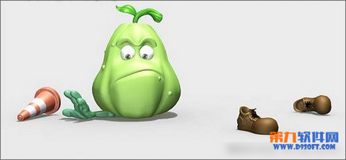 如何在3ds Max绘制窝瓜建模 