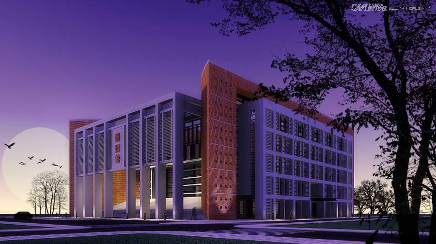 3dmax制作超酷的室外效果图教程,