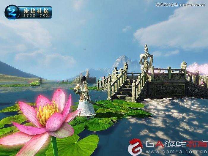  3DMAX制作仙灵岛动漫场景过程赏析,