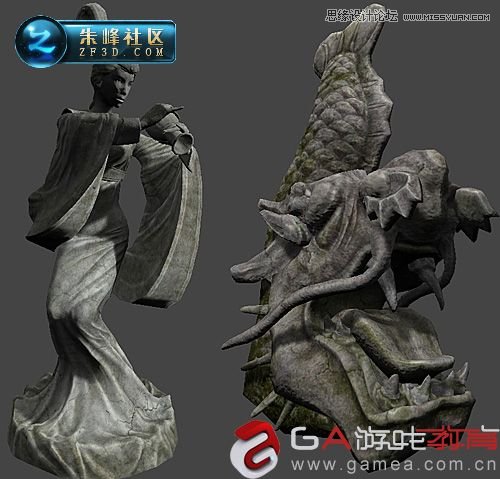  3DMAX制作仙灵岛动漫场景过程赏析,