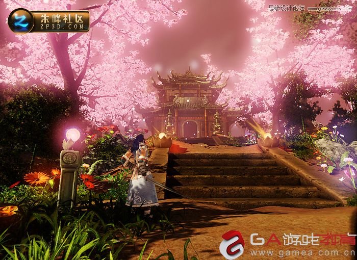  3DMAX制作仙灵岛动漫场景过程赏析,