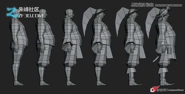 3d制作网游中胖胖的海盗效果图,PS教程,思缘教程网